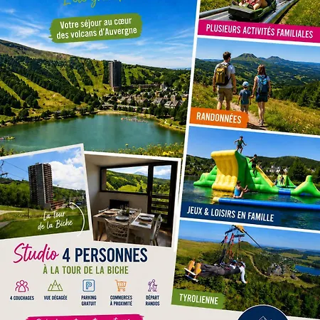 Apartament Superbesse Sur Les Pistes 4 Personnes Wifi